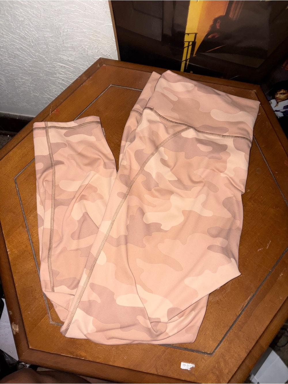 Fabletics Pink Camouflage Leggings